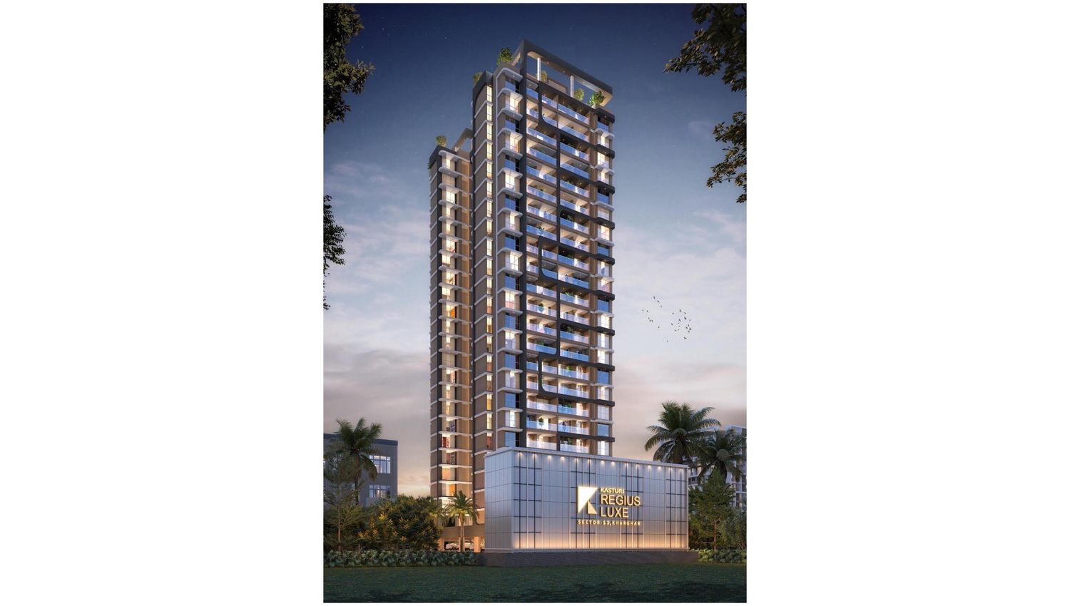 Kasturi Regius, Kharghar – 2 & 3 BHK Flats Starting From ₹ 2.2cr*