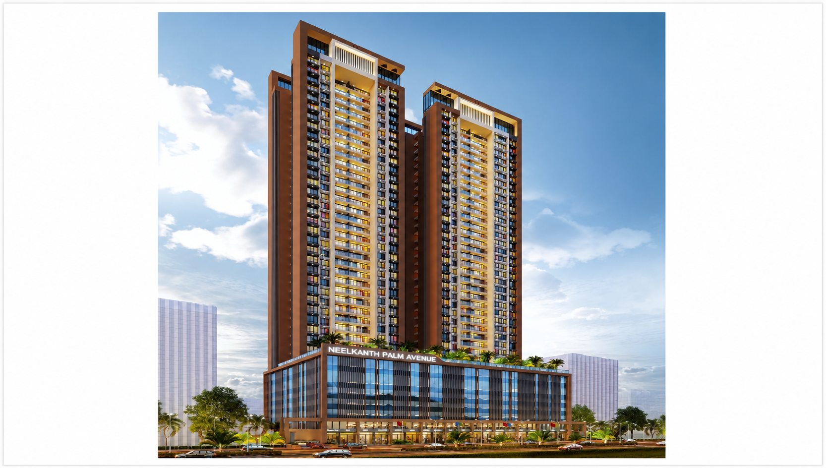 Neelkanth Palm Avenue Navi Mumbai - 2&3 BHK Flats Start @ ₹ 1.70cr*