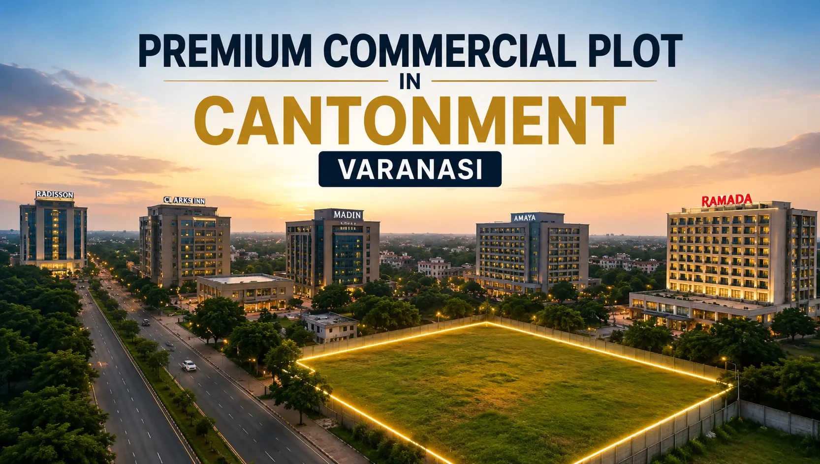 Premium Commercial Plot in Cantonment, Varanasi