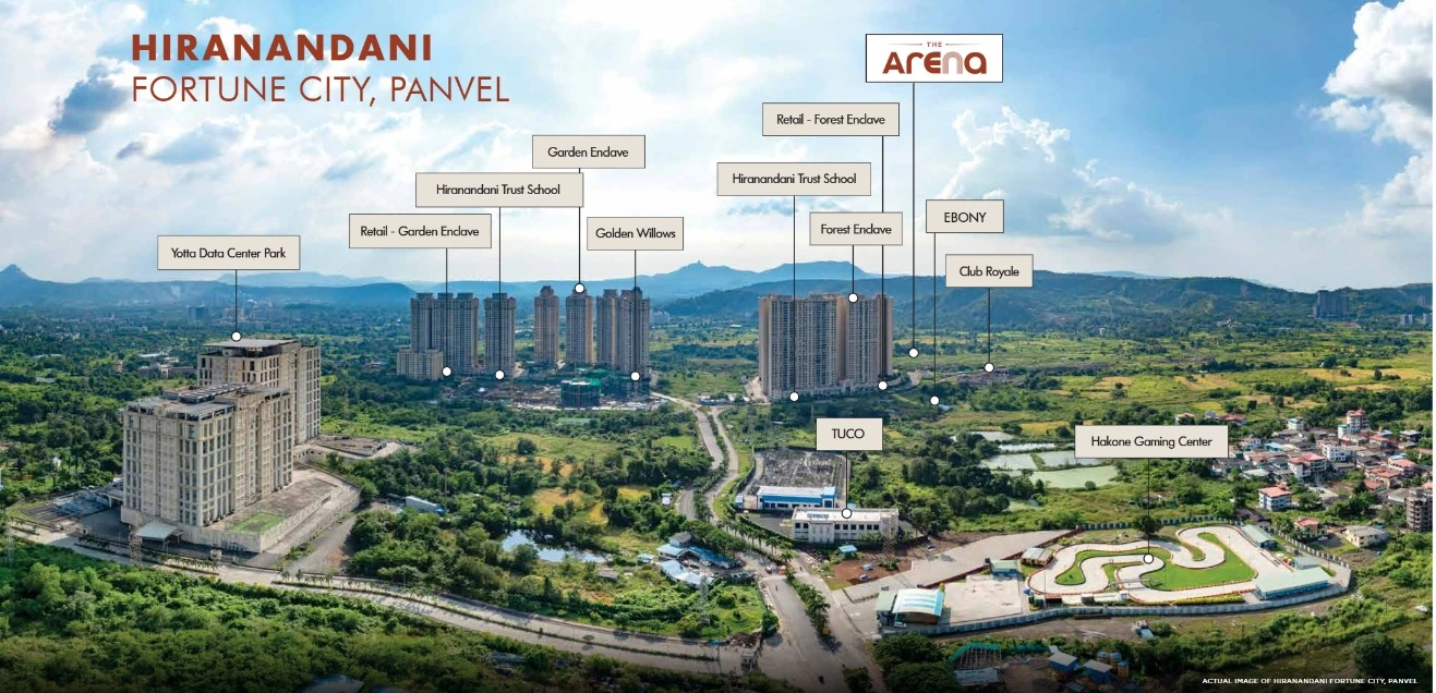 Hiranandani Fortune City - 2,3 & 4 BHK Flat in Panvel, Navi Mumbai