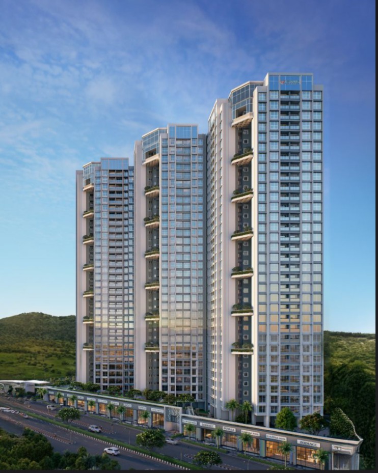 Raheja Lunaris, Vashi- 2 & 3 BHK flat start @ 98Lac*