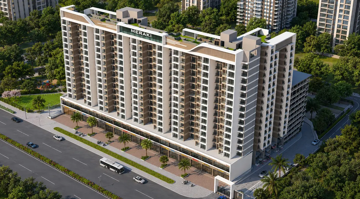 9 Meraki in Panvel -1 & 2 BHK Flats Starting @ 37.81 lakhs