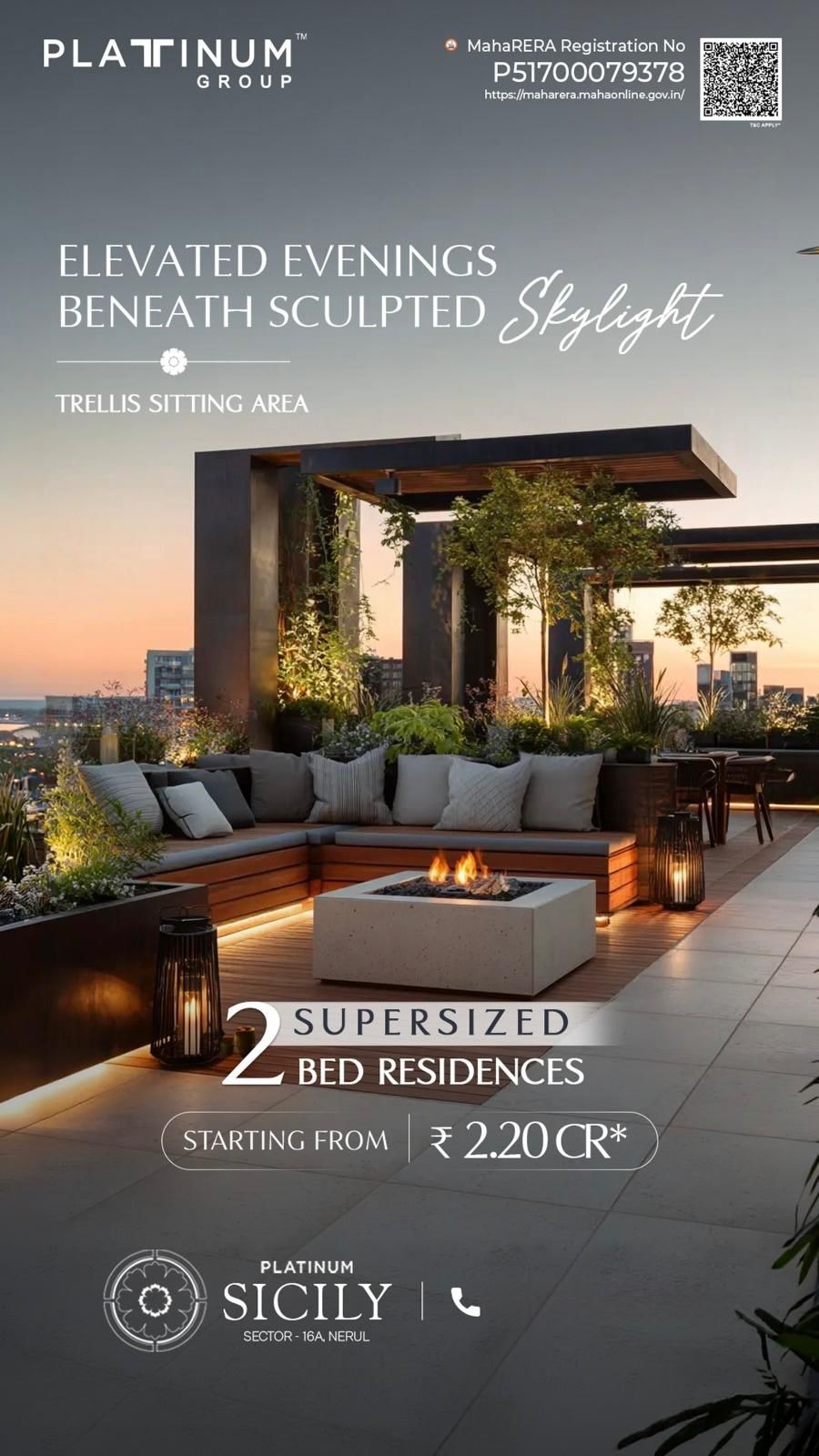 Platinum The Reserve - 3 & 4 BHK Flat, Kharghar, Navi Mumbai.